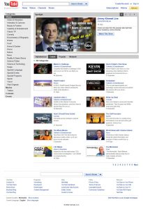 YouTube v roce 2009