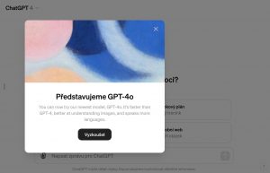 Nejnovější model ChatGPT je aktuálně ten s označením 4o
