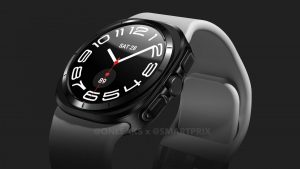 Render chytrých hodinek Samsung Galaxy Watch 7 Ultra