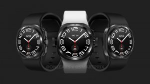 Render chytrých hodinek Samsung Galaxy Watch 7 Ultra