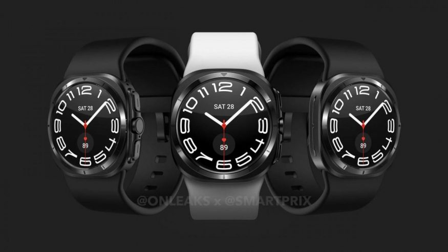 Render chytrých hodinek Samsung Galaxy Watch 7 Ultra Render chytrých hodinek Samsung Galaxy Watch 7 Ultra