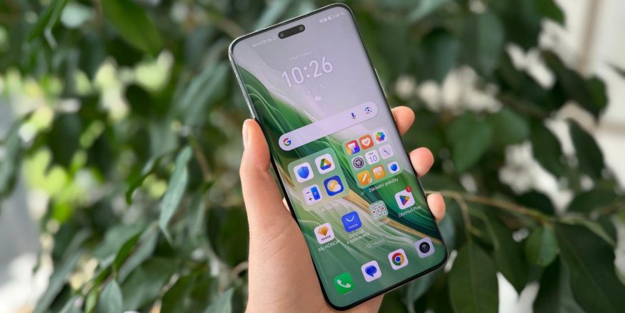 Chytrý telefon Honor Magic 6 Pro v zelené barvě
