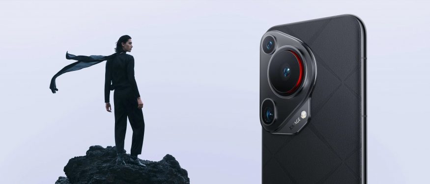 Smartphone Huawei Pura 70 Ultra v černé barvě