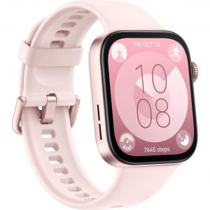 Huawei Watch Fit 3 v růžové barvě