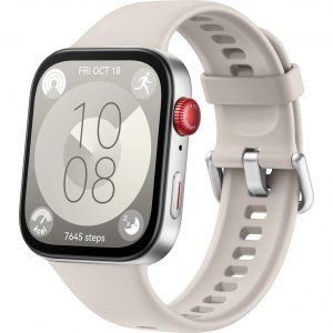 Huawei Watch Fit 3 v bílé barvě
