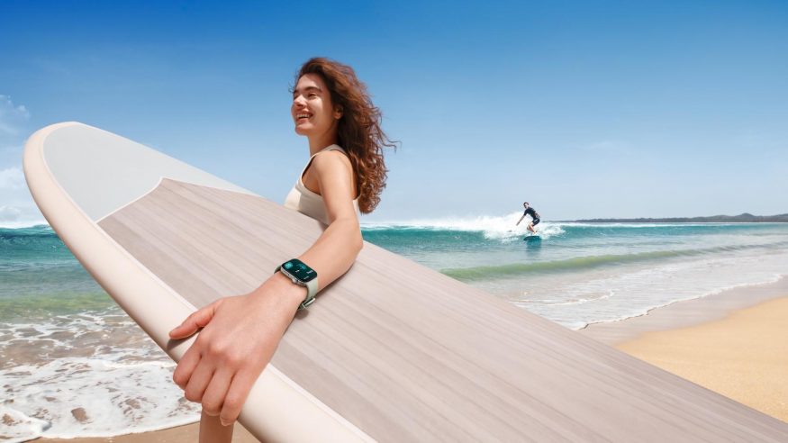 Huawei Watch Fit 3 na oficiálním snímku