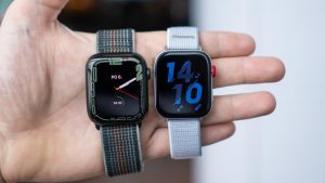 Apple Watch Series 7 vs. Huawei Watch Fit 3 (srovnání)