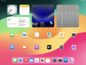 iPadOS na novém iPadu Air