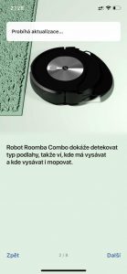 Aplikace iRobot pro ovládání robotických vysavačů Roomba