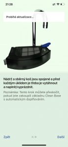 Aplikace iRobot pro ovládání robotických vysavačů Roomba