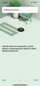 Aplikace iRobot pro ovládání robotických vysavačů Roomba