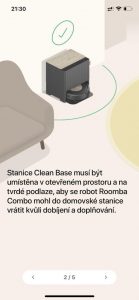 Aplikace iRobot pro ovládání robotických vysavačů Roomba