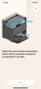 Aplikace iRobot pro ovládání robotických vysavačů Roomba