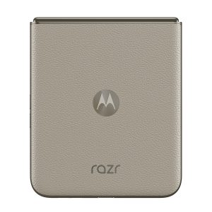 Motorola Razr 50 v béžové barvě