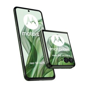 Motorola Razr 50 Ultra v zelené barvě
