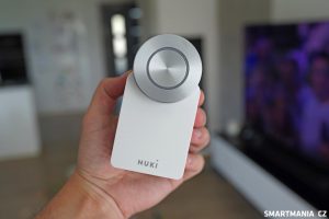 Nuki Smart Lock Pro 4. generace v bílé barvě
