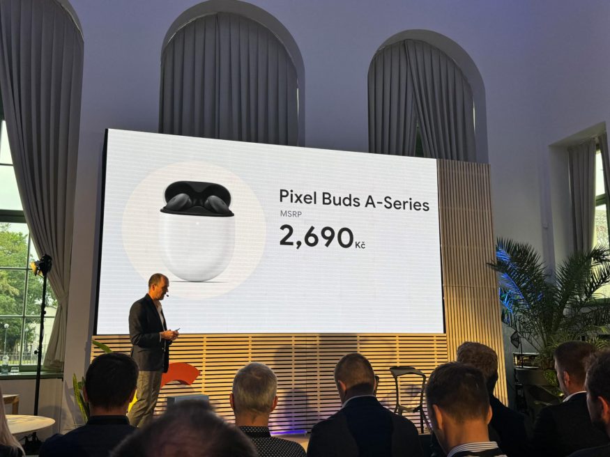 Cena sluchátek Pixel Buds A Cena sluchátek Pixel Buds A