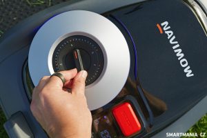 Segway Navimow i108e a nastavení výšky sečení