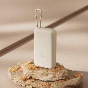 Xiaomi Powerbanka s kapacitou 20000 mAh a integrovaným USB-C kabelem