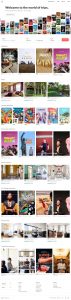 Webové stránky aplikace Airbnb v roce 2016
