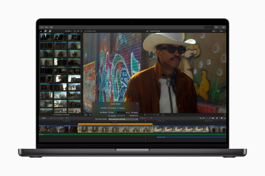 Funkce Smooth Slo-Mo ve Final Cut Pro