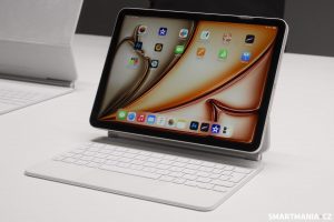iPad Air (2024) se starou klávesnicí Magic Keyboard