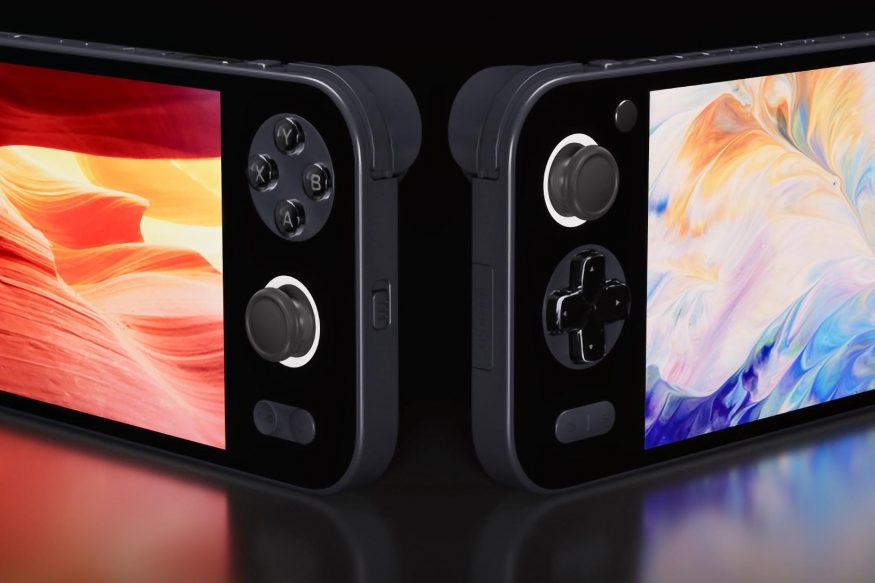 Ovládací prvky handheldu Ayaneo Pocket S