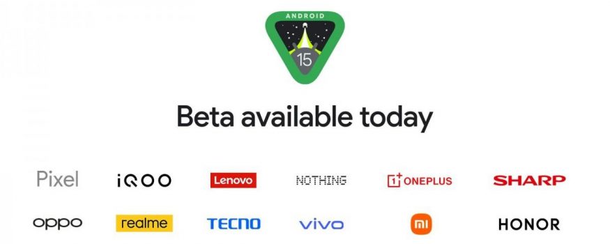 Beta verze Androidu 15 bude podporována na telefonech těchto značek