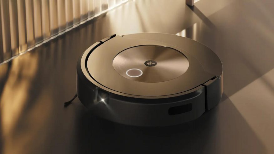 Robotický vysavač iRobot Roomba Combo j9+ na propagačním snímku Robotický vysavač iRobot Roomba Combo j9+ na propagačním snímku