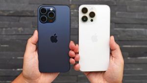 Srovnání iPhonu 15 Pro Max a iPhonu 14 Pro Max