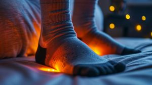 Chytrá ponožka se speciálním senzorem (ilustrační obrázek)