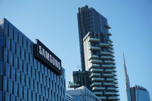 Budova jihokorejské společnosti Samsung