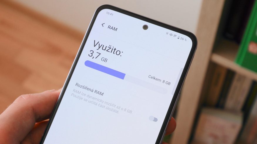 Vivo V40 SE a měření virtuální RAM Vivo V40 SE a měření virtuální RAM
