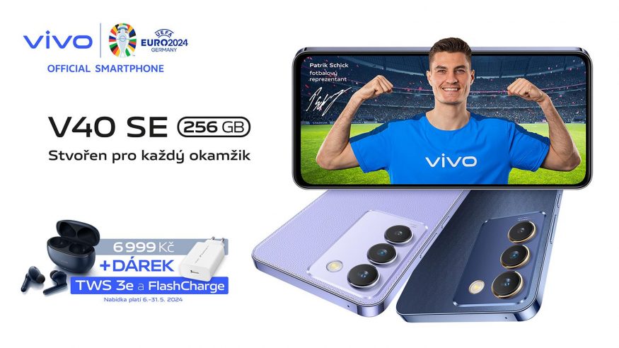 Soutěž o fotbalové EURO s Vivo V40 SE