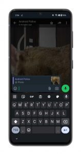 Reakce na média v aplikaci WhatsApp