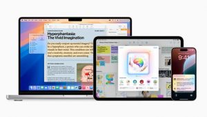 Apple Intelligence na MacBooku, iPadu a iPhonu