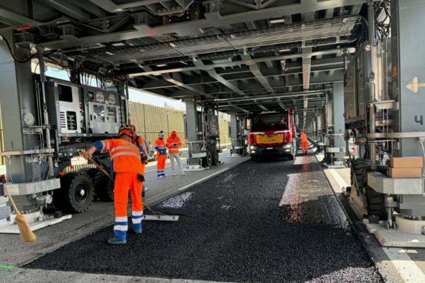 Pracovní prostor pod mostem Astra bridge Pracovní prostor pod mostem Astra bridge