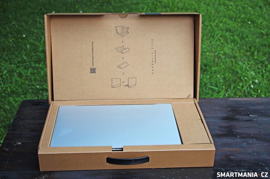 Balení počítače Asus Vivobook S 15