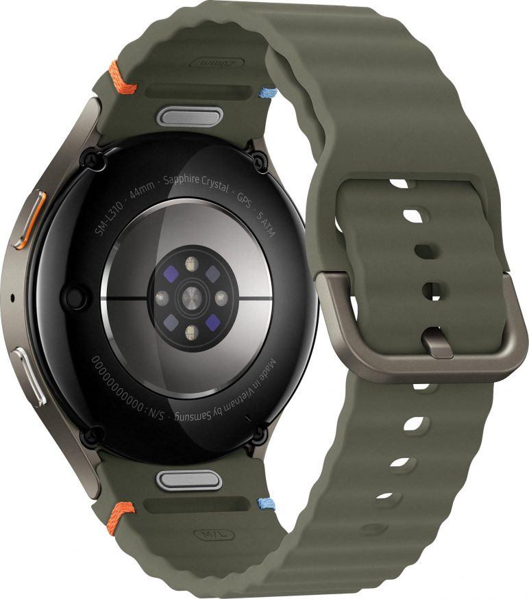 Galaxy Watch 7 v zelené barvě