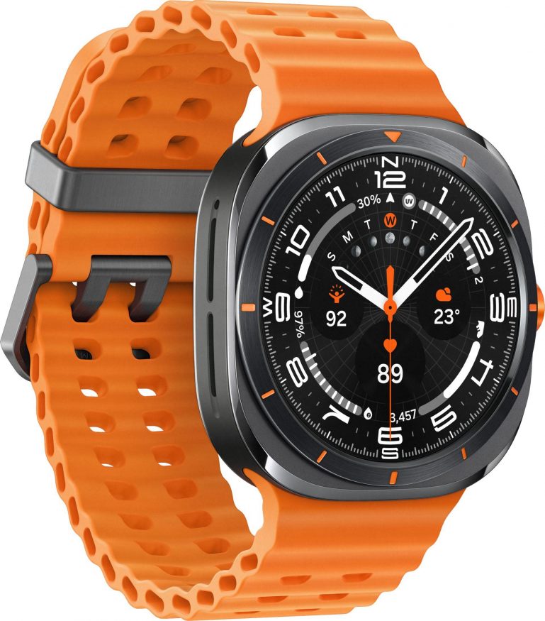 Galaxy Watch Ultra v oranžové barvě