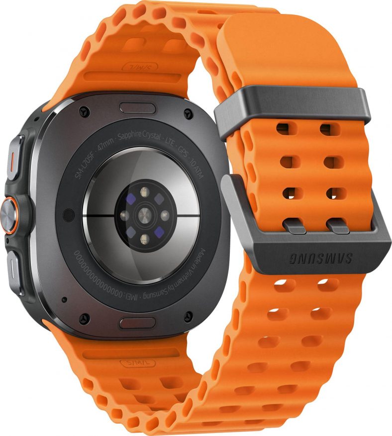 Galaxy Watch Ultra v oranžové barvě