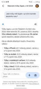 Gemini vám rychle vyhledá informace