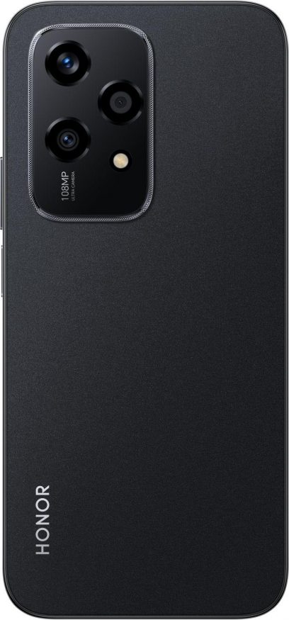 Honor 200 Lite v černé barvě