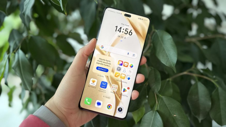 Honor 200 Pro a detail displeje