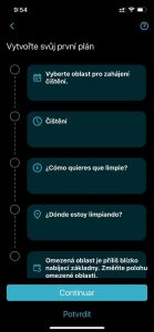 Mobilní aplikace pro vysavač Cecotec