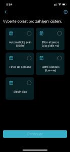 Mobilní aplikace pro vysavač Cecotec