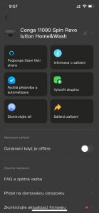 Mobilní aplikace pro vysavač Cecotec