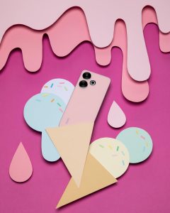 Redmi 13 v růžové barvě