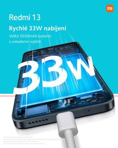 Nabíjet lze výkonem až 33 wattů