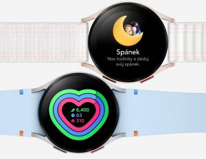 Chytré hodinky Samsung Galaxy Watch FE na propagačním snímku
